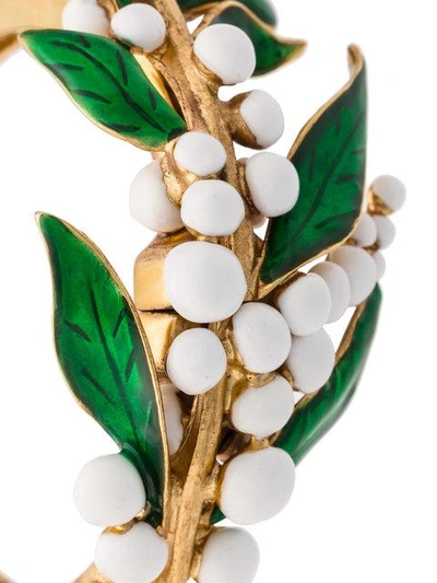 Shop Oscar De La Renta Vine Cuff Bracelet