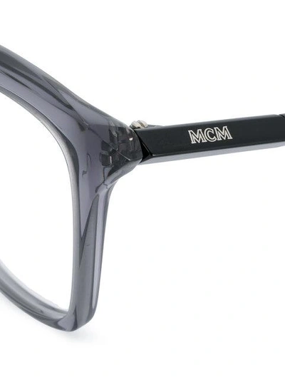 Shop Mcm Oversized Glasses - Grey