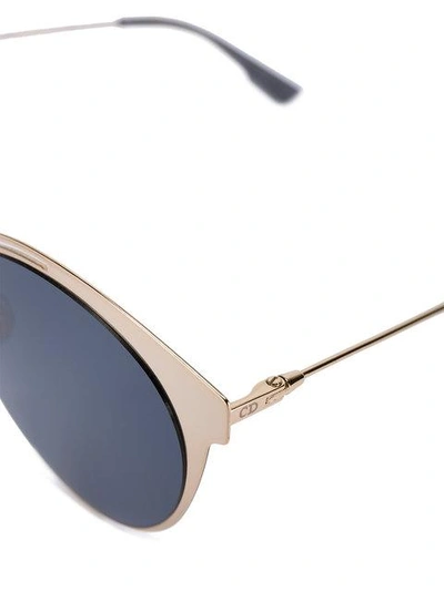 Shop Dior Rose Gold Nebula Sunglasses