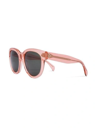 Shop Celine Pink Audrey Sunglasses