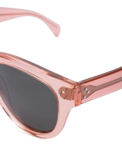 Shop Celine Pink Audrey Sunglasses