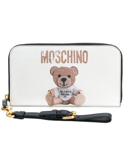 Shop Moschino Teddy Bear Wallet