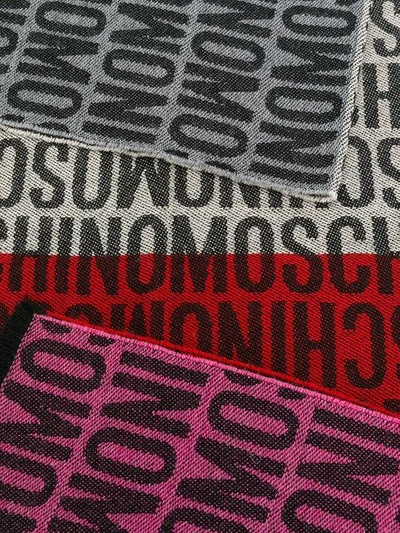 Shop Moschino Logo Scarf