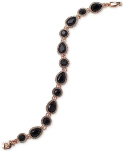 Shop Ivanka Trump Pave & Colored Stone Flex Bracelet In Black