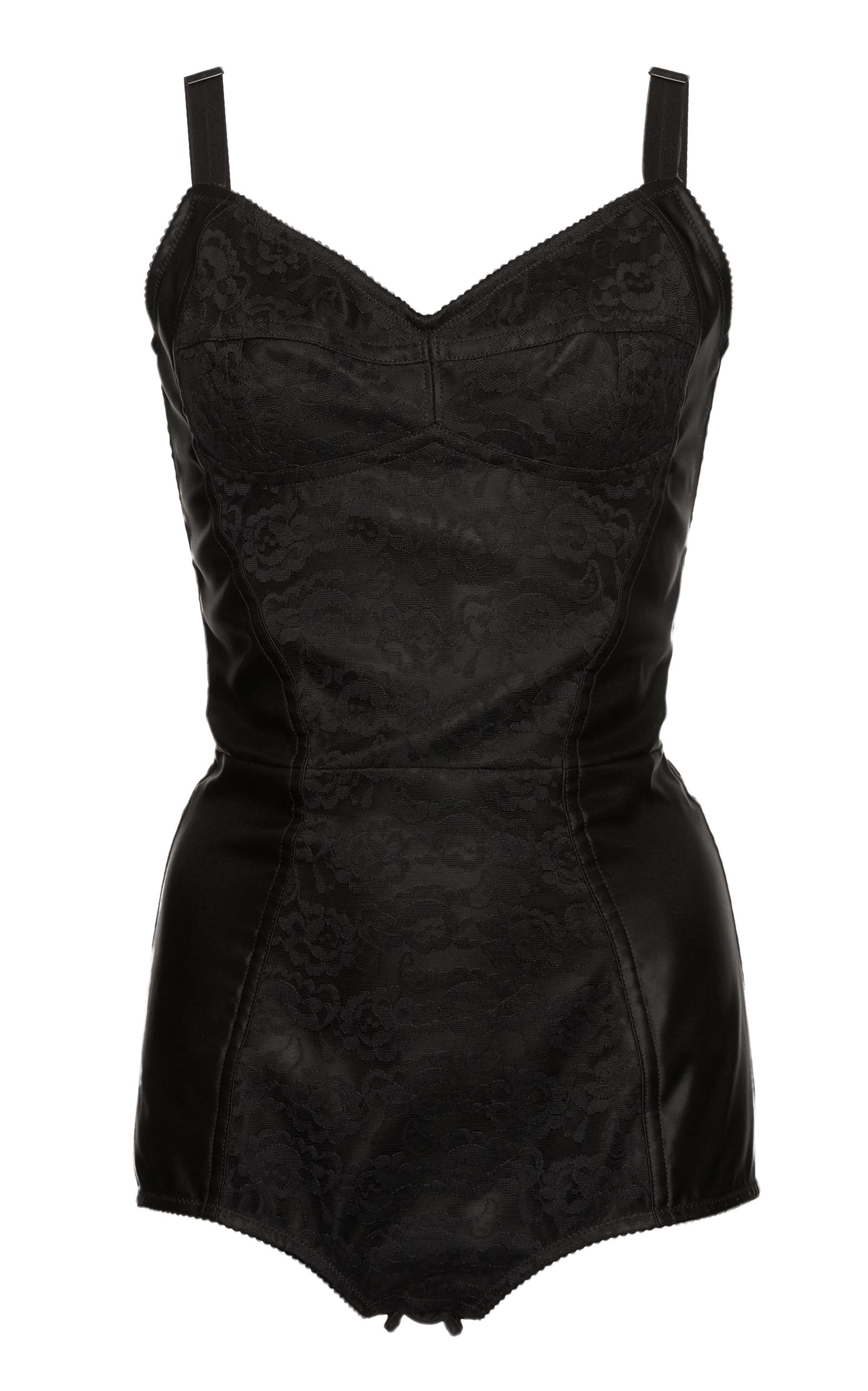 Dolce & Gabbana Lingerie Body Suit In Black | ModeSens