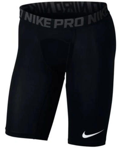 Shop Nike Men's Pro Dri-fit Compression Shorts In Black