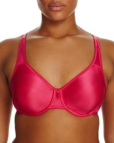 Shop Wacoal Basic Beauty Full Coverage Unlined Underwire Bra In Pink Yarrow