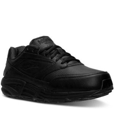 Shop Brooks Women's Addiction Walker Casual Sneakers From Finish Line In Black