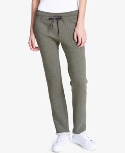 Shop Calvin Klein Performance Stretch Pants, A Macy's Exclusive Style In Quail Heather