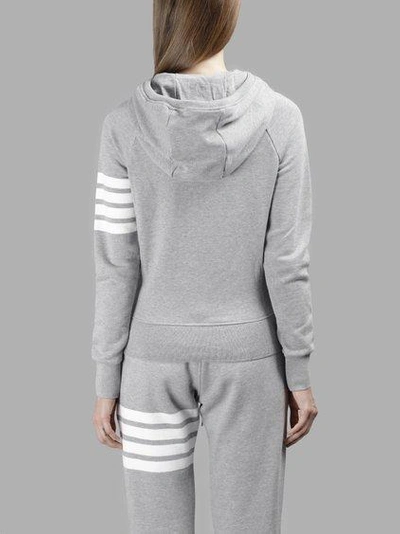 Shop Thom Browne Women's Grey Hoodie