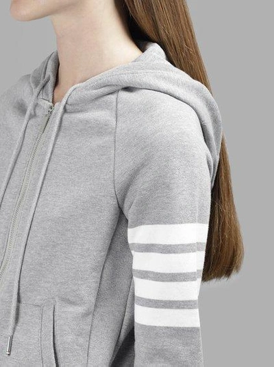 Shop Thom Browne Women's Grey Hoodie