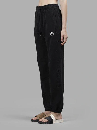 Shop Adidas Originals By Alexander Wang Adidas By Alexander Wang Women's Black Inout Jogging Trousers In In Collaboration With Alexander Wang