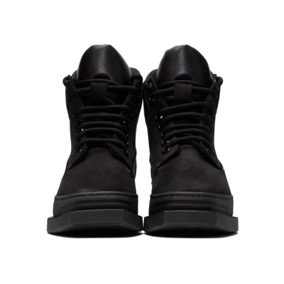 Shop Kenzo Black Show Nevada Boots In 99 Black