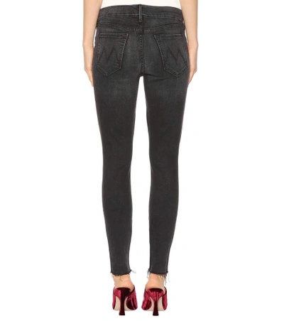Shop Mother Looker Ankle Fray Skinny Jeans In Eight Hawk