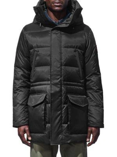 Shop Canada Goose Silverthrone Quilted Down Parka In Graphite
