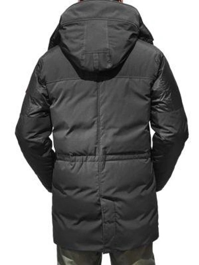 Shop Canada Goose Silverthrone Quilted Down Parka In Graphite