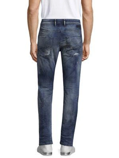 Shop Diesel Krooley Jogg Jeans In Denim