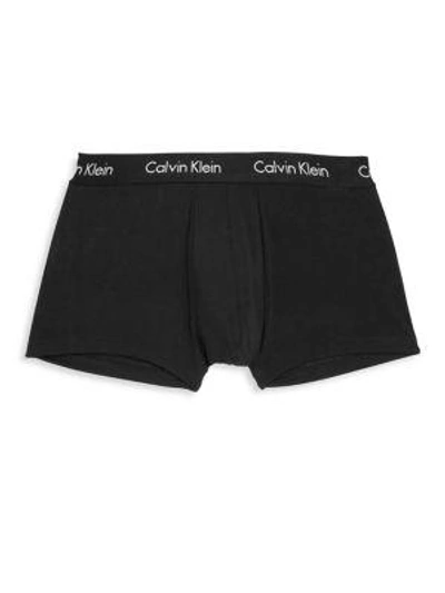 Shop Calvin Klein Underwear Men's Classic Low-rise Boxer Briefs In White