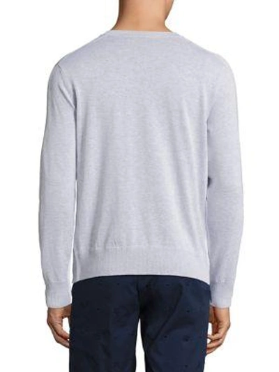 Shop Vilebrequin Twilight Textured Pullover In Grey