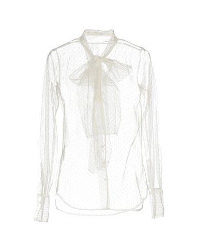 Shop Valentino Blouses In White