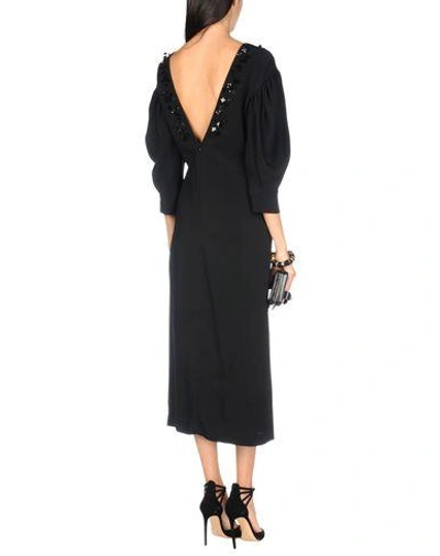 Shop Simone Rocha 3/4 Length Dresses In Black