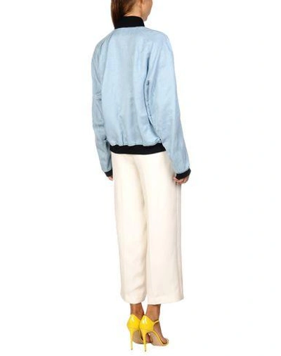 Shop Haider Ackermann Bomber In Sky Blue