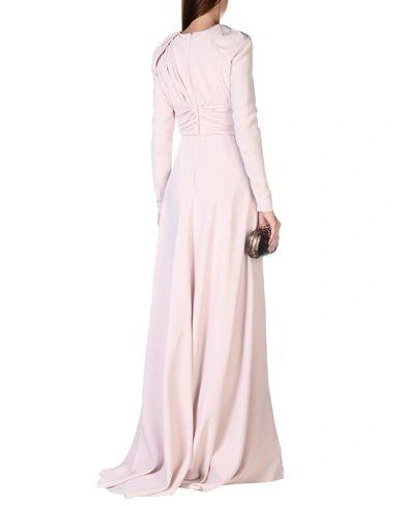 Shop Giambattista Valli Long Dresses In Pink