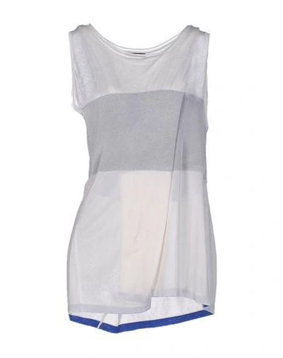Shop Costume National Tank Top In White