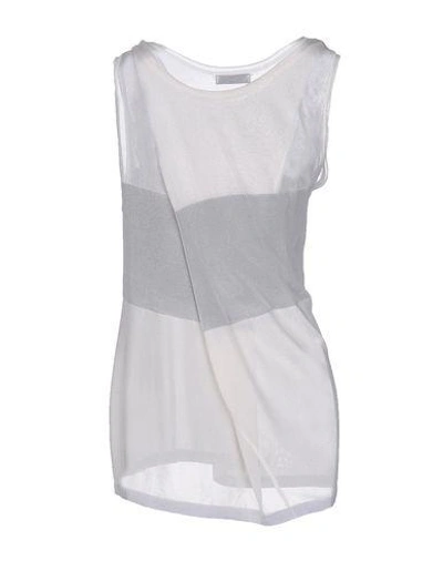 Shop Costume National Tank Top In White