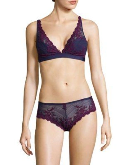 Shop Wacoal Embrace Lace Soft Cup Bra In Astral Aura