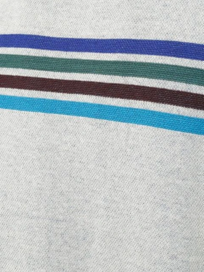 Shop Sacai Striped Sweater Tee