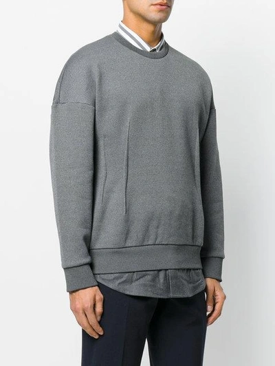 Shop Wooyoungmi Round Neck Sweatshirt