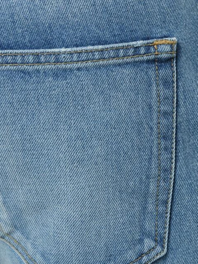 Shop Saint Laurent Slim Jeans In Blue
