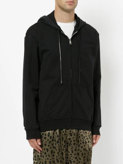 Shop 3.1 Phillip Lim / フィリップ リム 3.1 Phillip Lim Wolf Print Zipped Hoodie - Brown