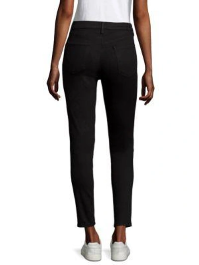 Shop Gucci Alana High-rise Crop Skinny Jeans In Vanity