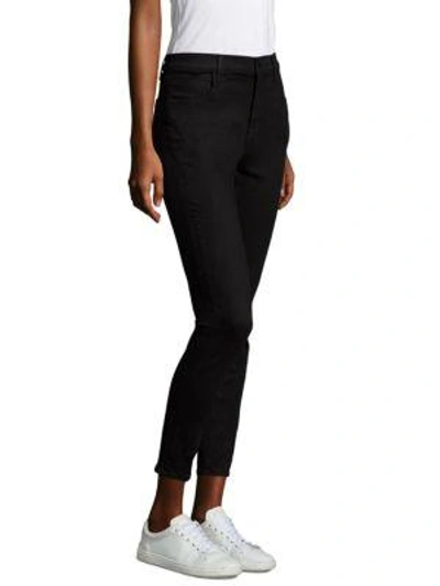 Shop Gucci Alana High-rise Crop Skinny Jeans In Vanity