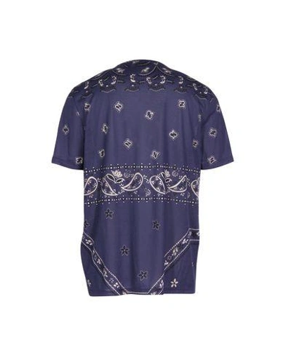 Shop Burberry T-shirt In Purple