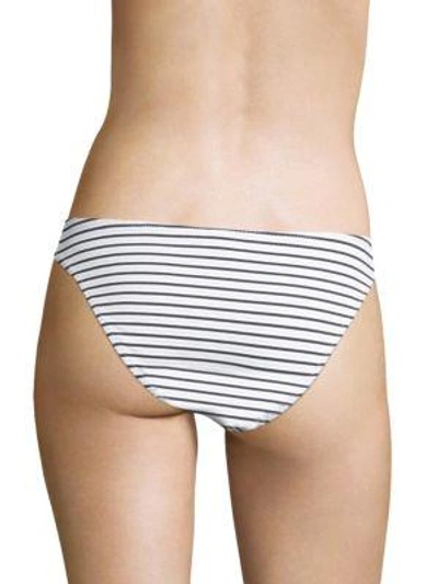 Shop Melissa Odabash Venezuela Striped Bikini Bottom In Cruise