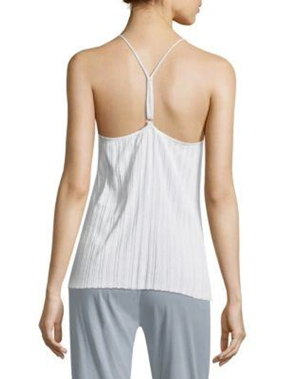 Shop Skin T-back Strap Cotton Camisole In White