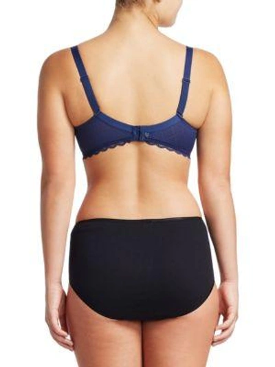 Shop Simone Perele Flirt Full Cup Bra In Midnight