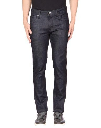 Shop Emporio Armani Jeans In Blue