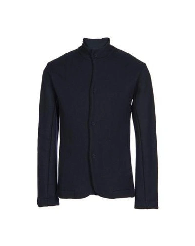Shop Emporio Armani Jacket In Dark Blue
