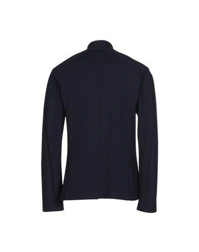Shop Emporio Armani Jacket In Dark Blue