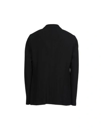 Shop Emporio Armani Blazer In Black