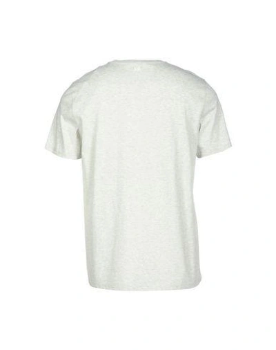 Shop Ami Alexandre Mattiussi T-shirts In Light Grey
