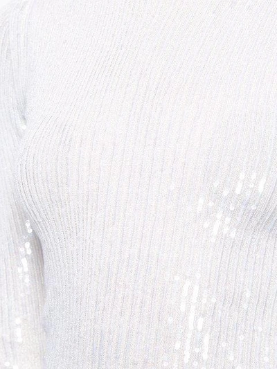 Shop Missoni Sequin Embellished Jumper In White