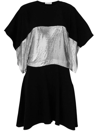 Shop Jw Anderson Stripe T-shirt Dress - Black