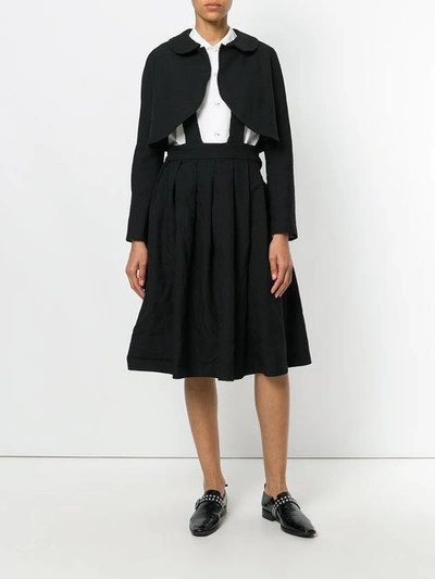 Shop Comme Des Garcons Girl Fitted Cropped Jacket