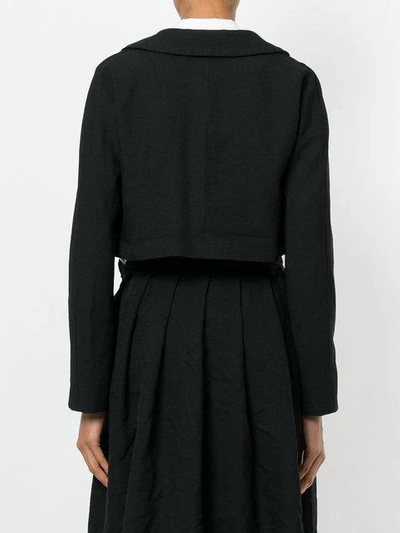 Shop Comme Des Garcons Girl Fitted Cropped Jacket