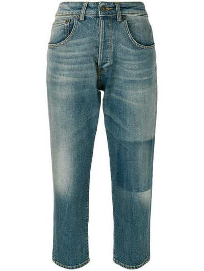 Shop 6397 Light-wash Cropped Jeans - Blue